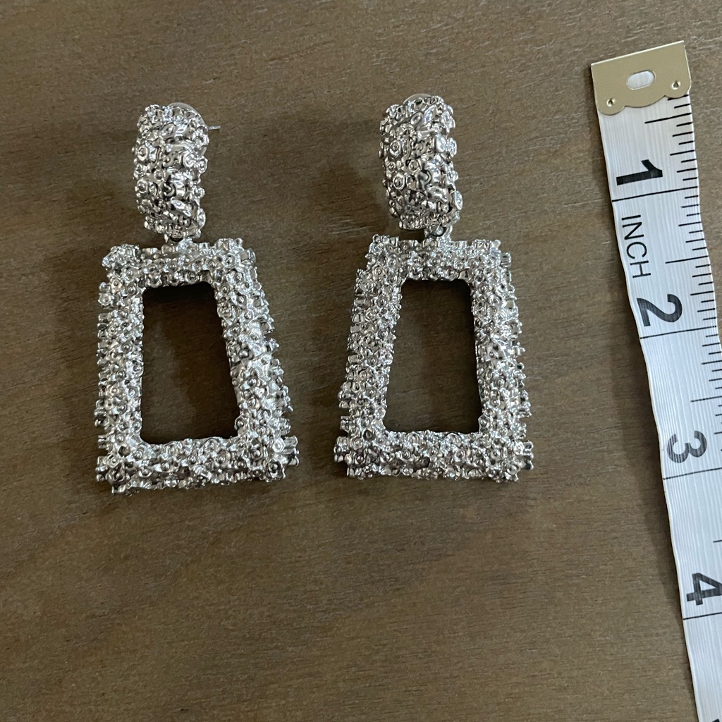 Silver Tone Earrings